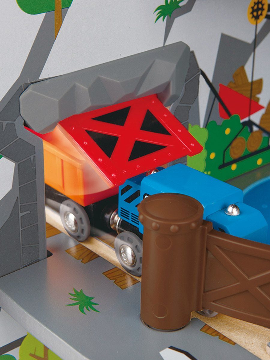 Набор железнодорожный Hape E3753_HP - фото 5