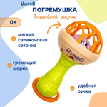 Игрушка Uviton погремушка зеленый