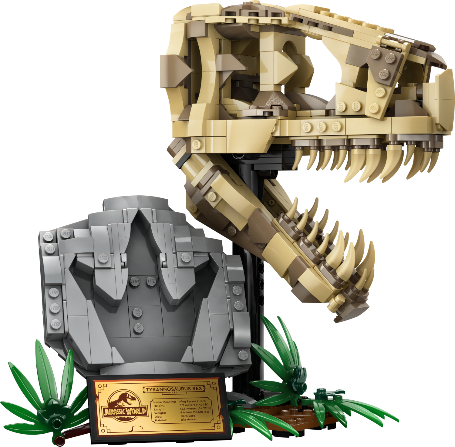 Конструктор LEGO Jurassic World Череп T-Rex блочный - фото 2