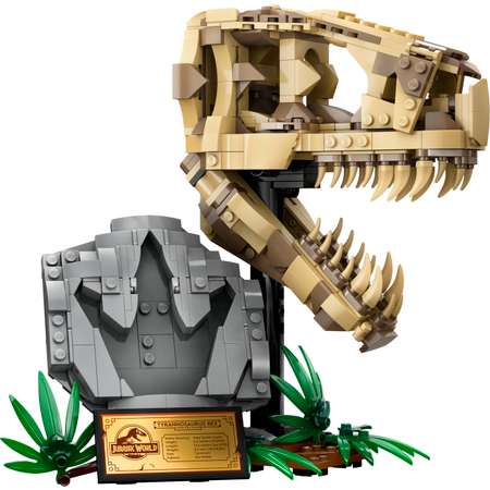 Конструктор LEGO Jurassic World Череп T-Rex блочный