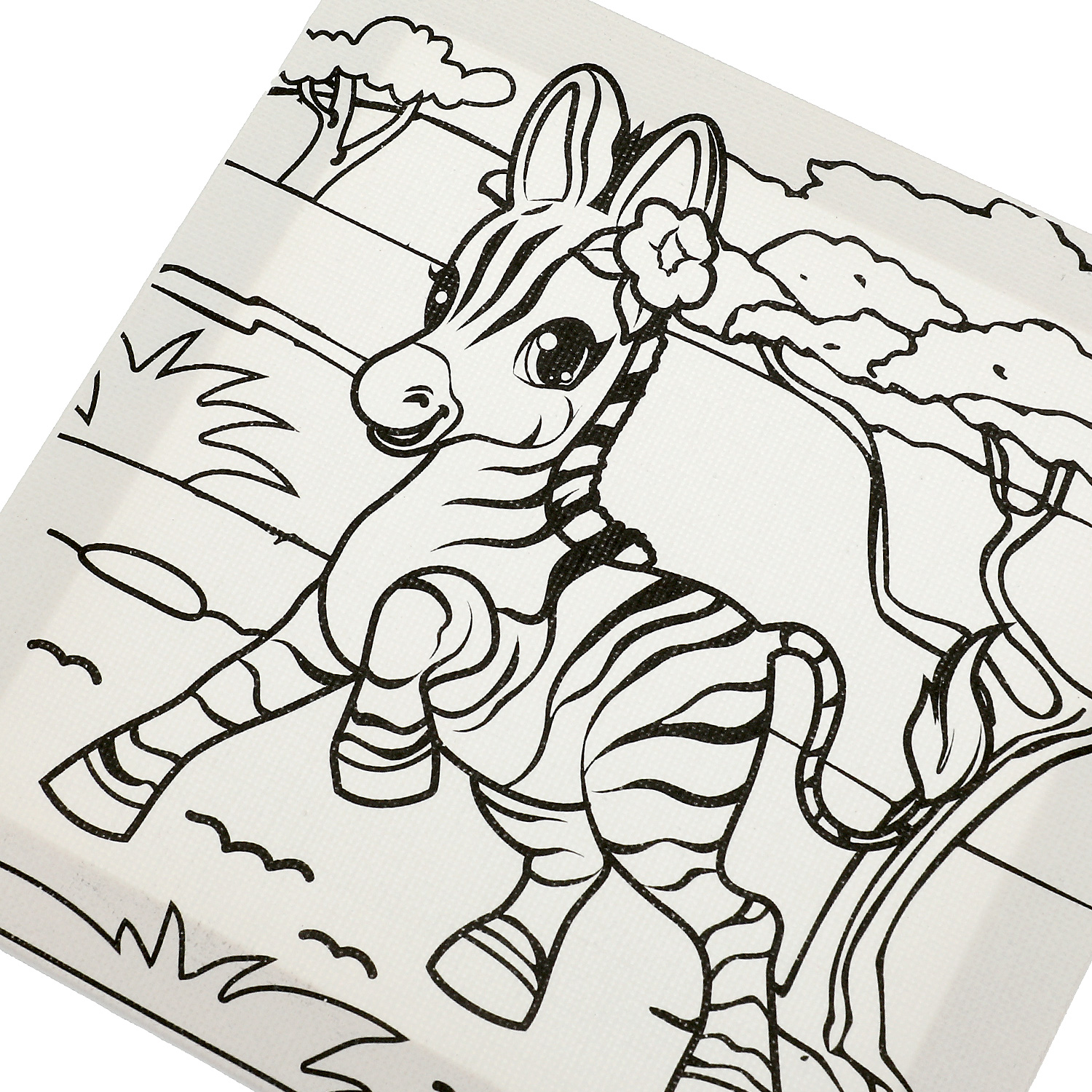 Роспись по холсту Multiart Зеброчка - фото 3