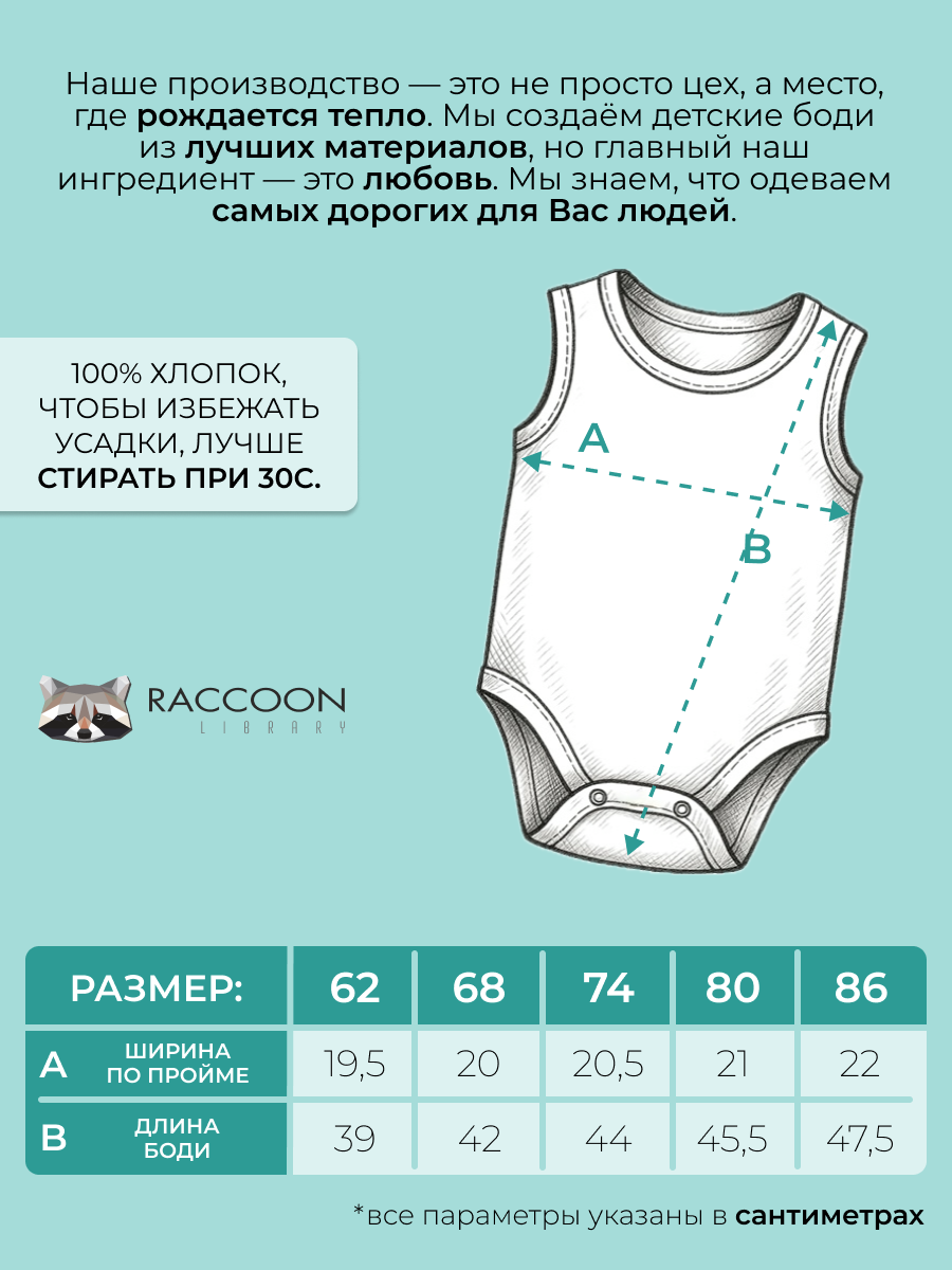 Набор боди для новорожденных 76_Набор_боди_майки_перфорация_2 - фото 5