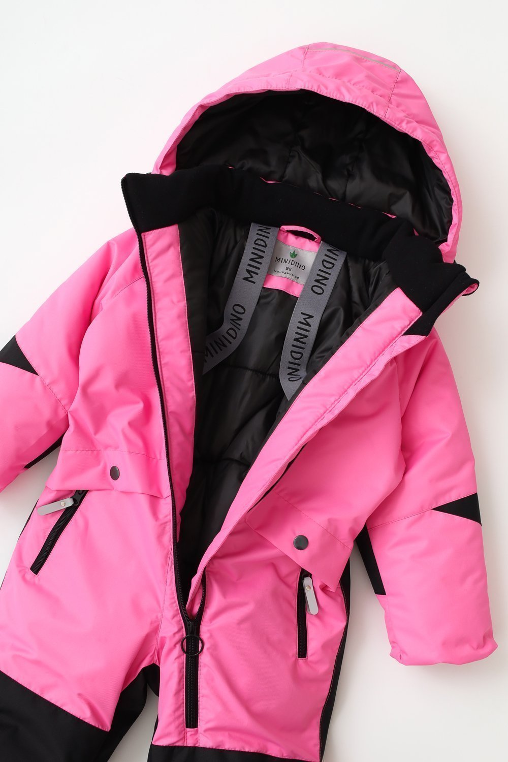 Комбинезон MINIDINO MDW1-OW006/0Комбинезон зимний Super фламинго - фото 16