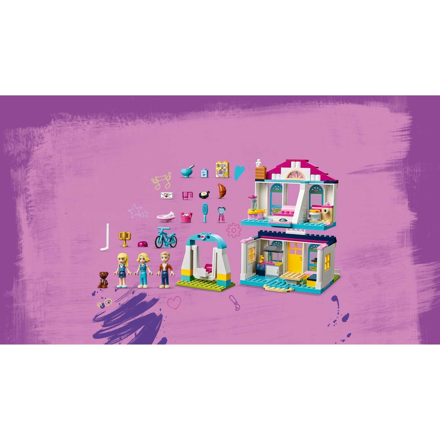 Конструктор LEGO Friends Дом Стефани блочный - фото 11