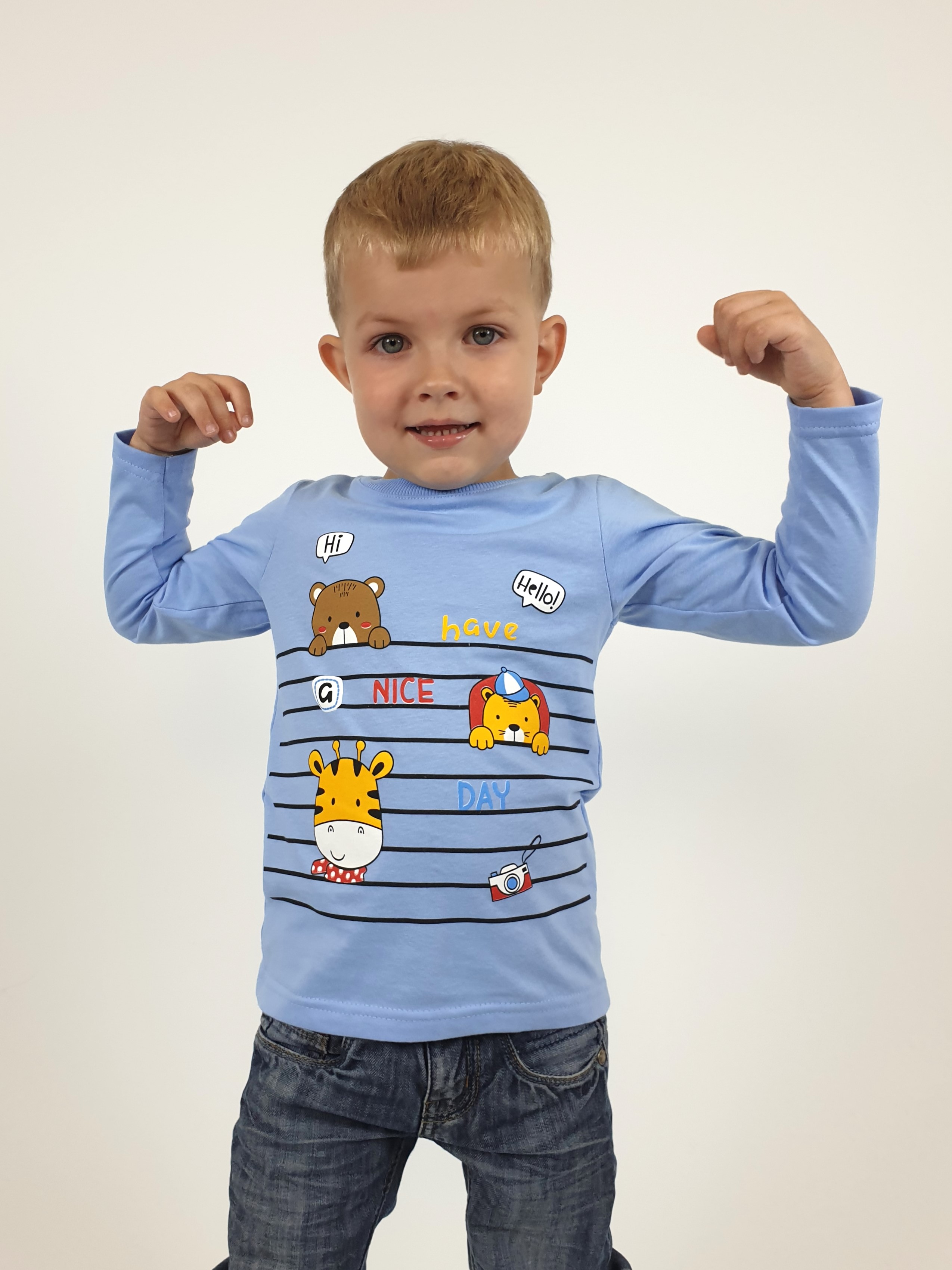 Лонгслив Luneva 4-117-4. - фото 1