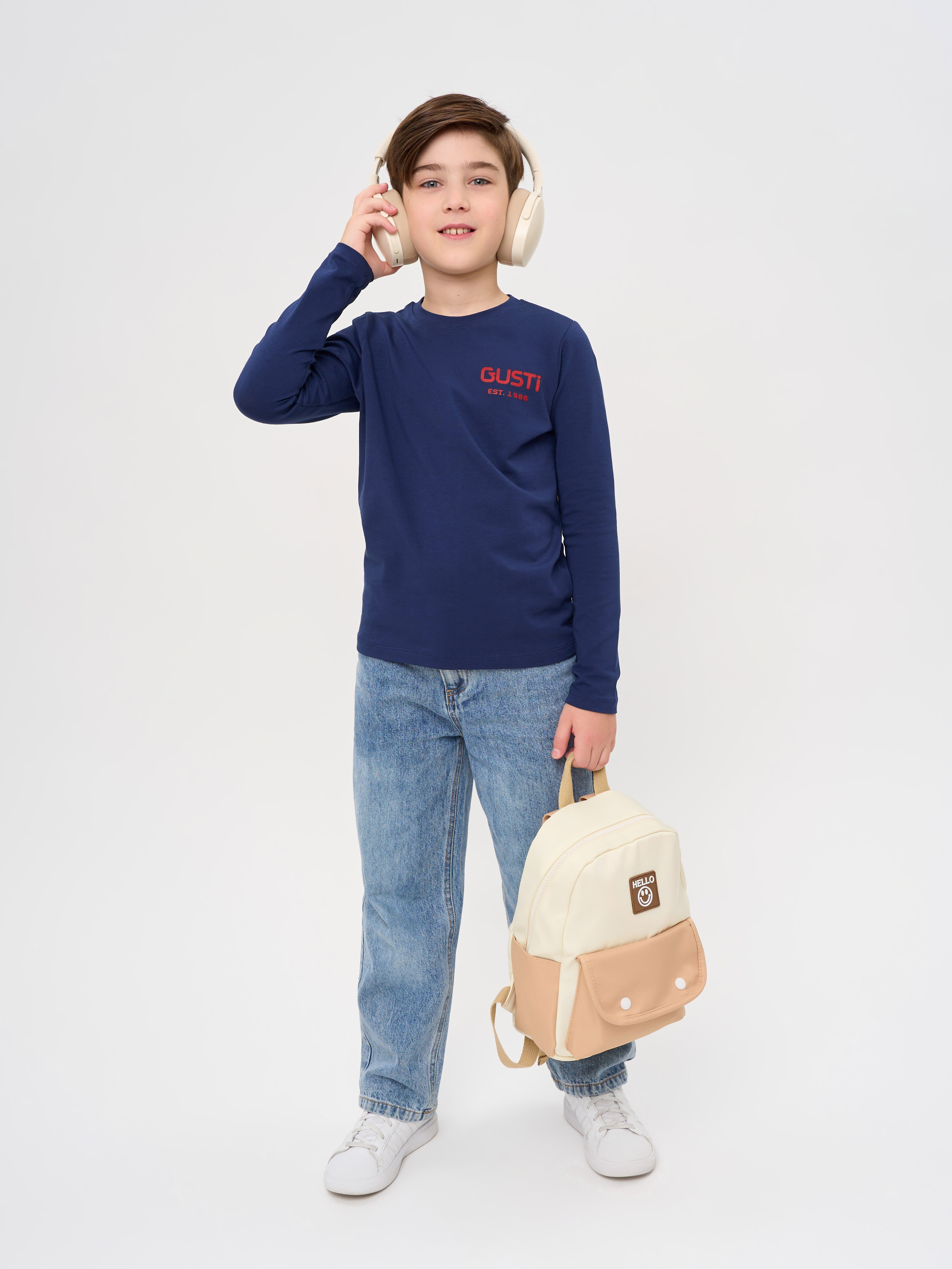 Лонгслив GUSTI GW5LS201-Indigo - фото 7
