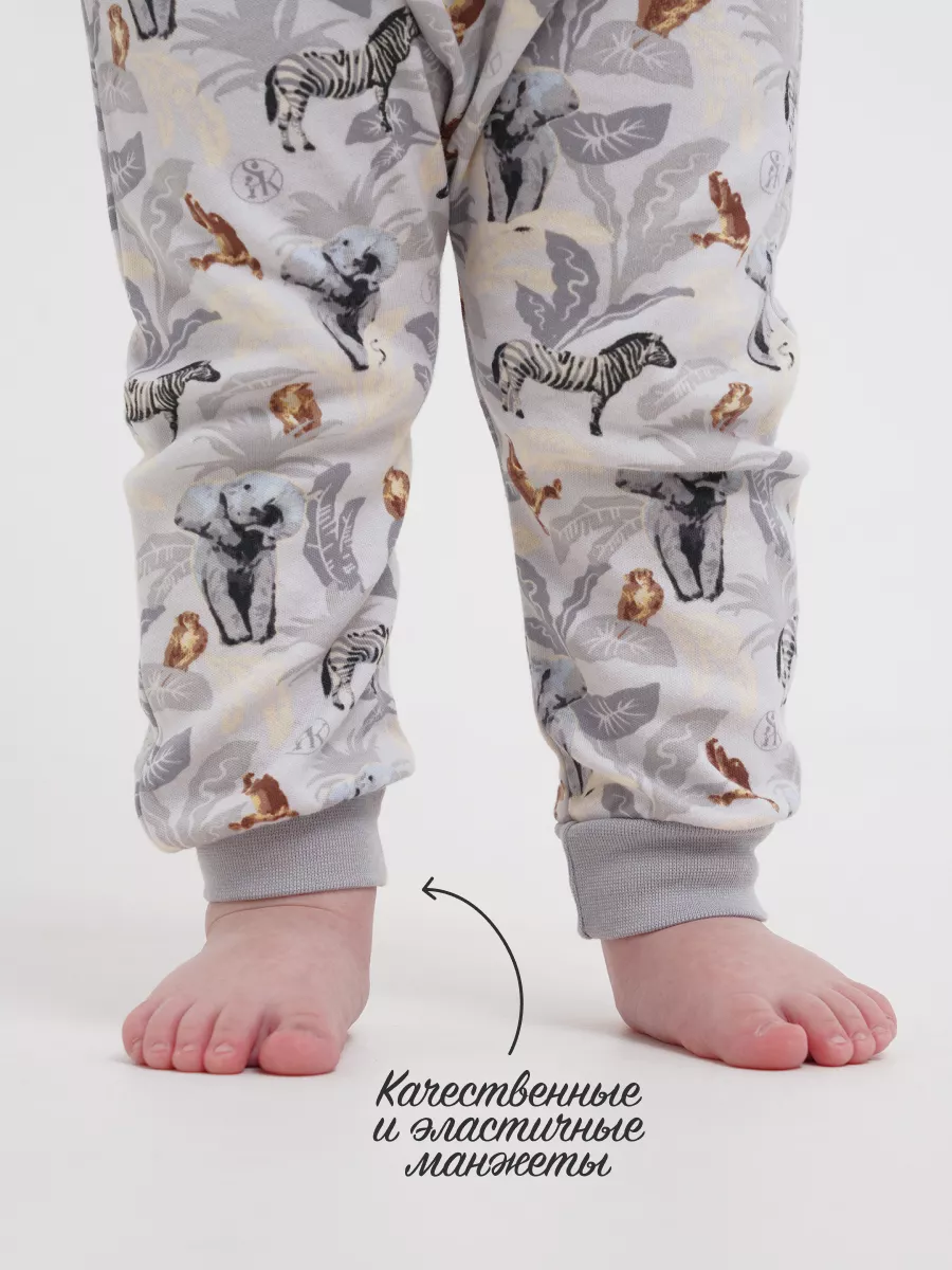 Штанишки 3 шт Супер Пупс нбр/3пр/шт/SK21джунглисерый - фото 8