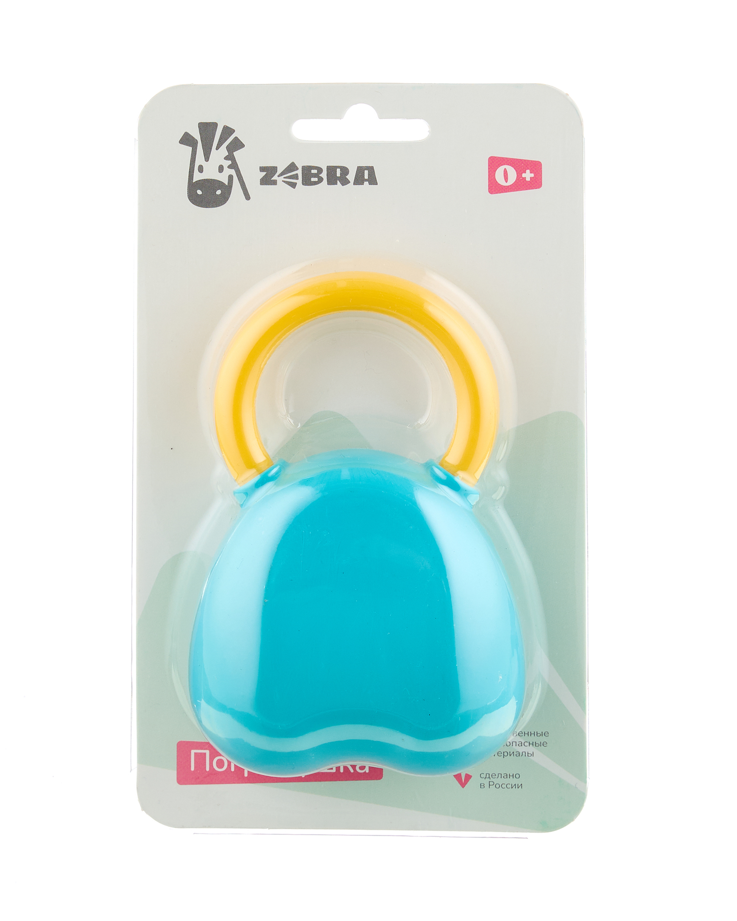 Игрушка ZEBRA погремушка Сердце - фото 1