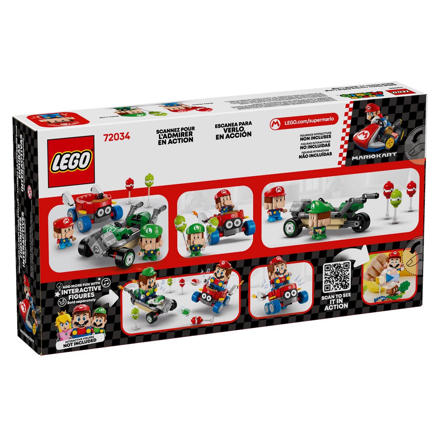 Конструктор LEGO Super Mario Марио Карт - фото 7