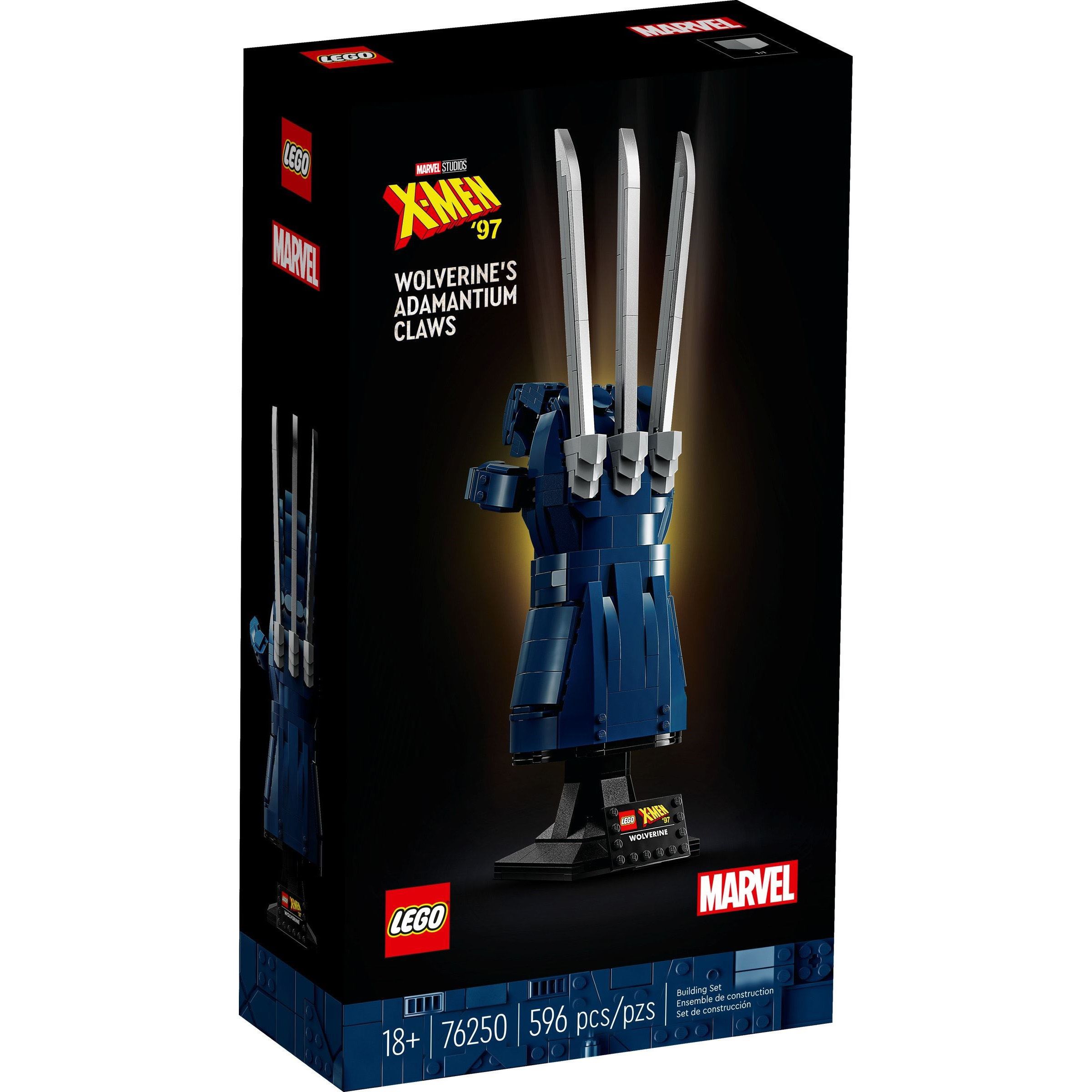 Конструктор LEGO Marvel Super Heroes Адамантиевые когти Росомахи 596 дет. - фото 1