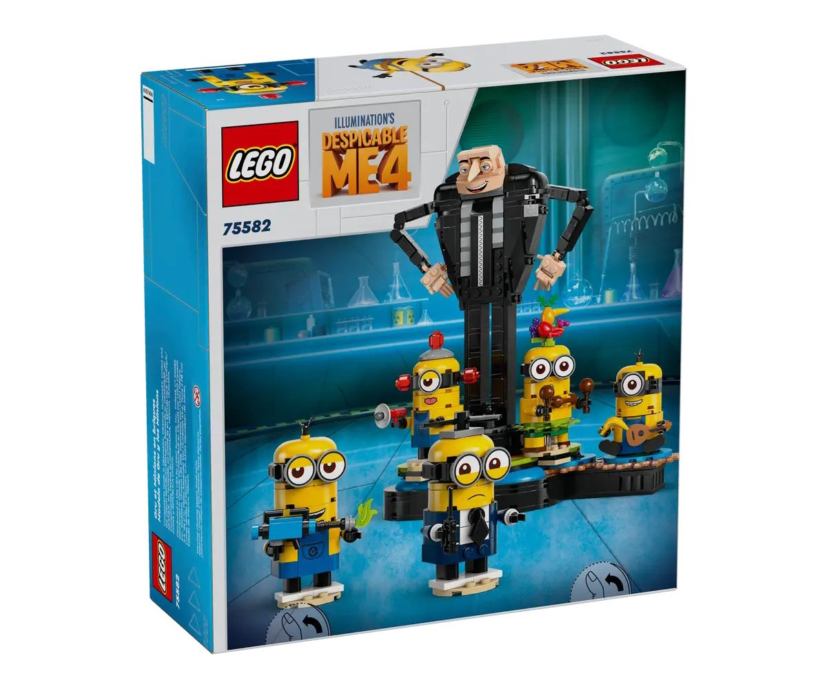 Конструктор LEGO Minions Грю и миньоны 839 дет. - фото 4