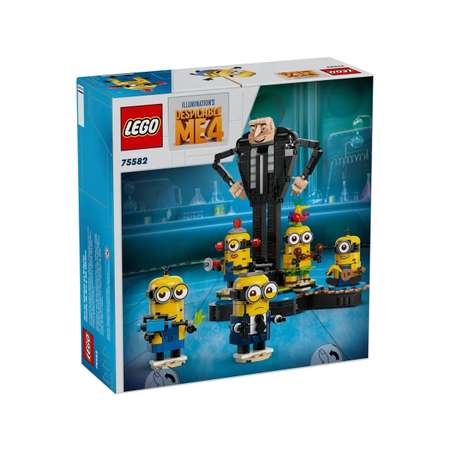 Конструктор LEGO Minions Грю и миньоны блочный