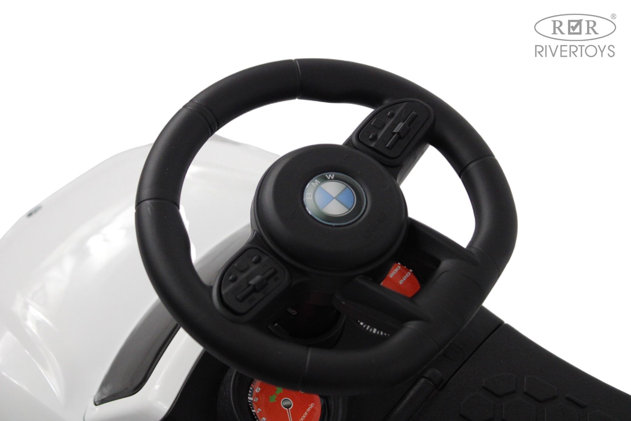 Каталка RIVERTOYS Z004ZZ-B-WHITE белый - фото 6