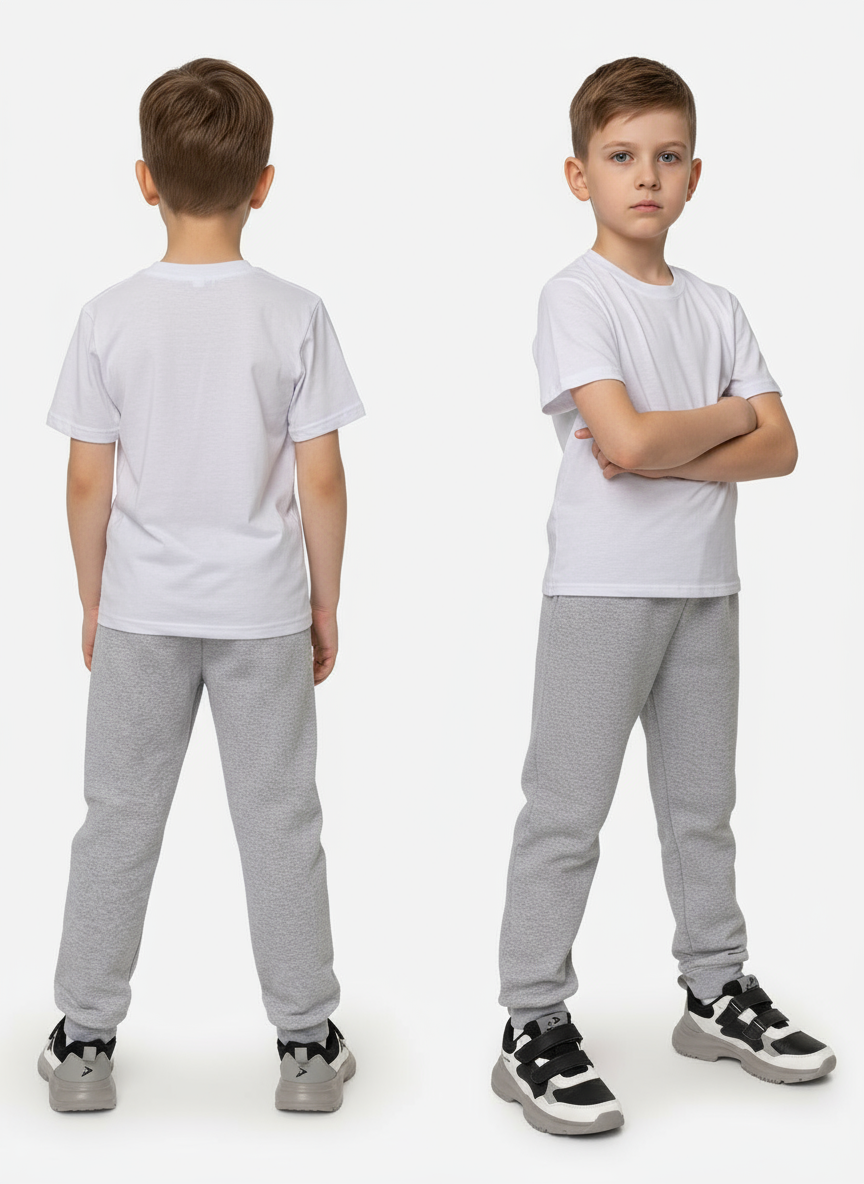 Брюки Утенок 455/1 меланж - фото 3