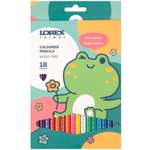 Карандаши цветные LOREX KIDS 18 шт.
