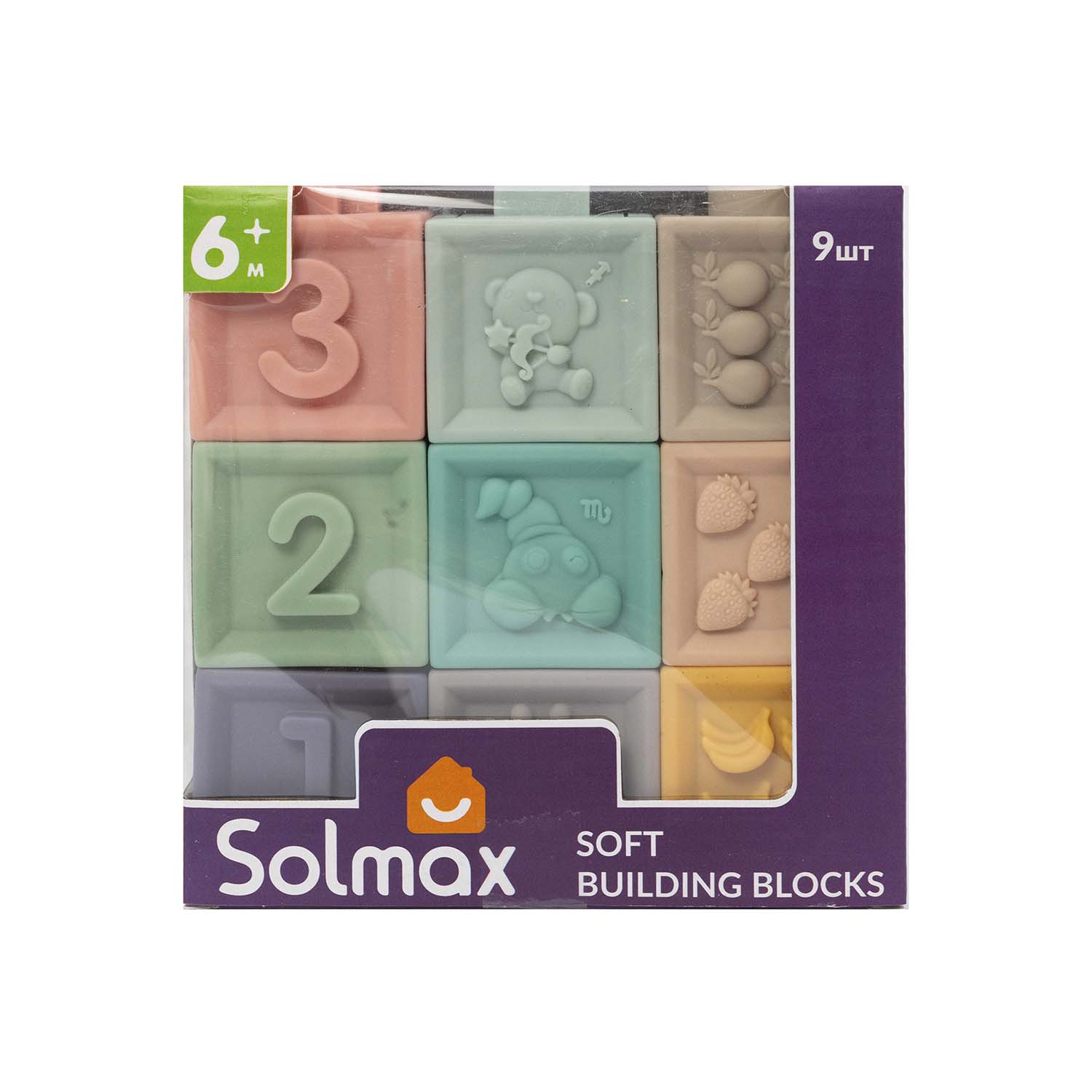 Игрушка Solmax кубики - фото 6
