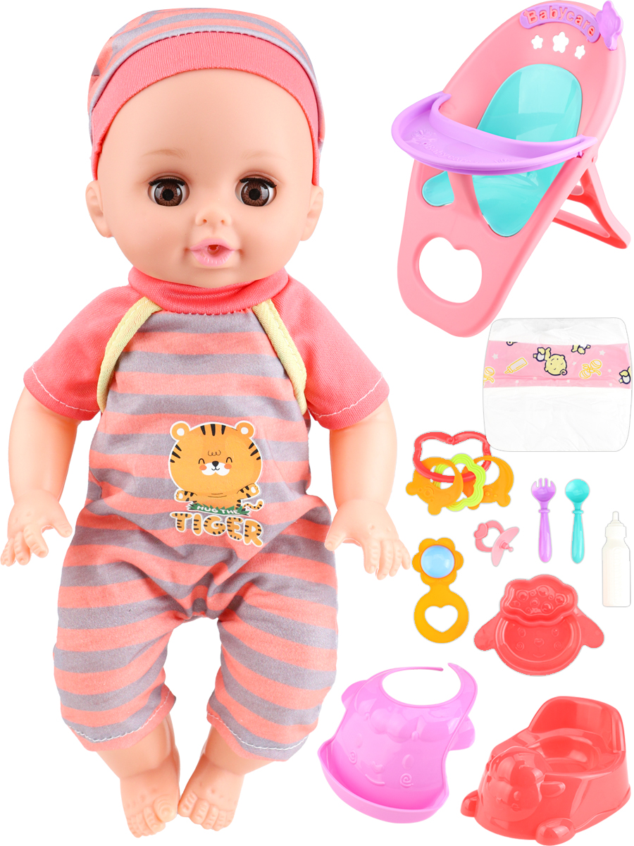 Кукла пупс Рыжий кот Мой малыш высота 30 см Y14429734 - фото 5