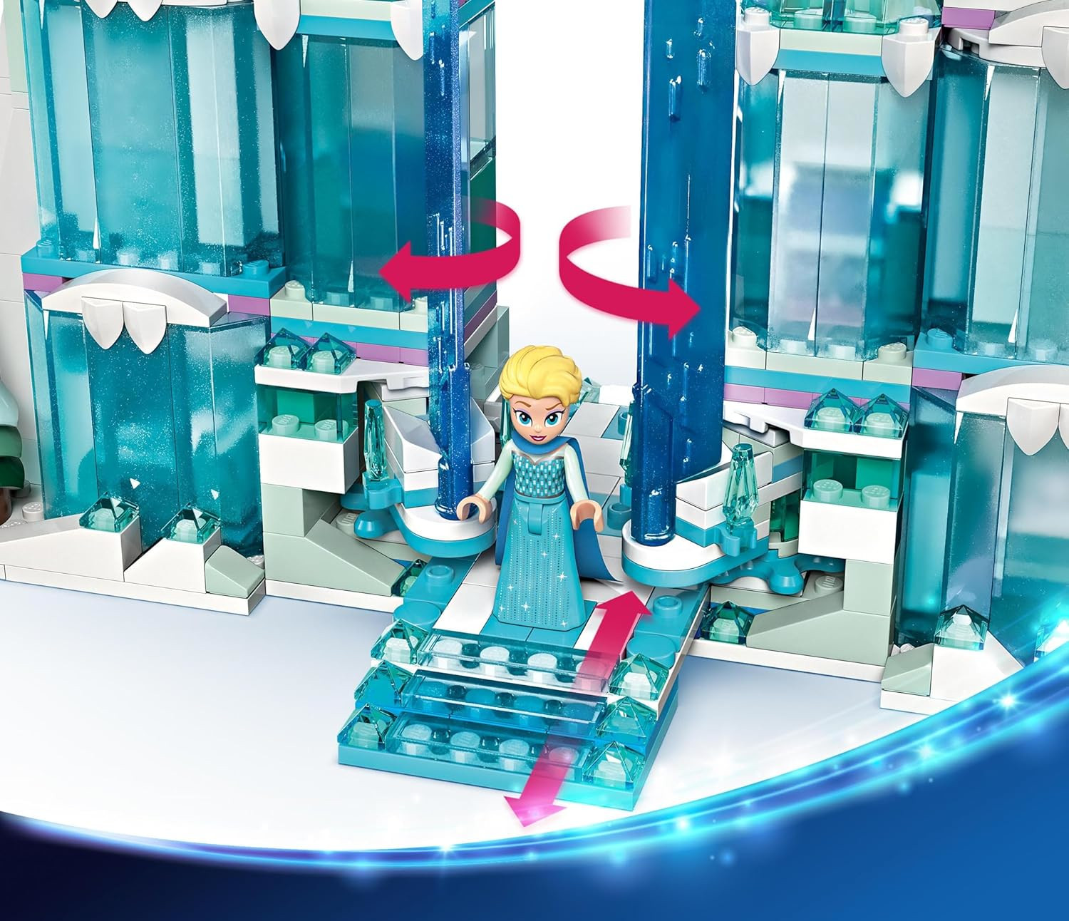 Конструктор LEGO Disney Princess Ледовый дворец Эльзы 630 дет. - фото 4