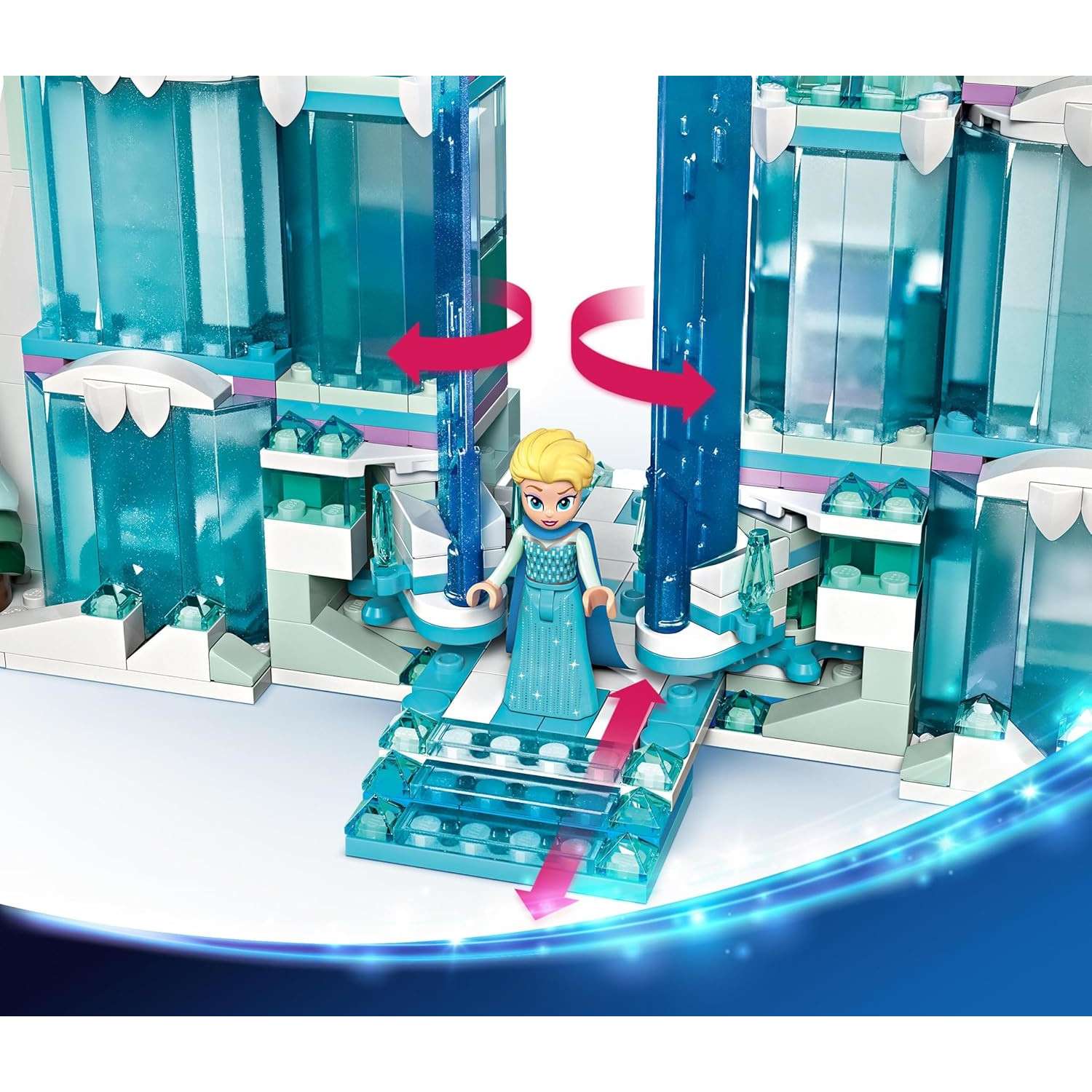 Конструктор LEGO Disney Princess Ледовый дворец Эльзы блочный - фото 4