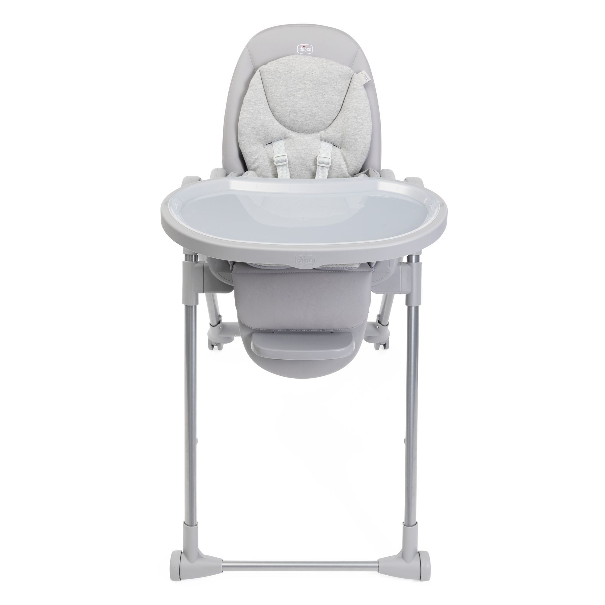 Стульчик для кормления Chicco серый - фото 19
