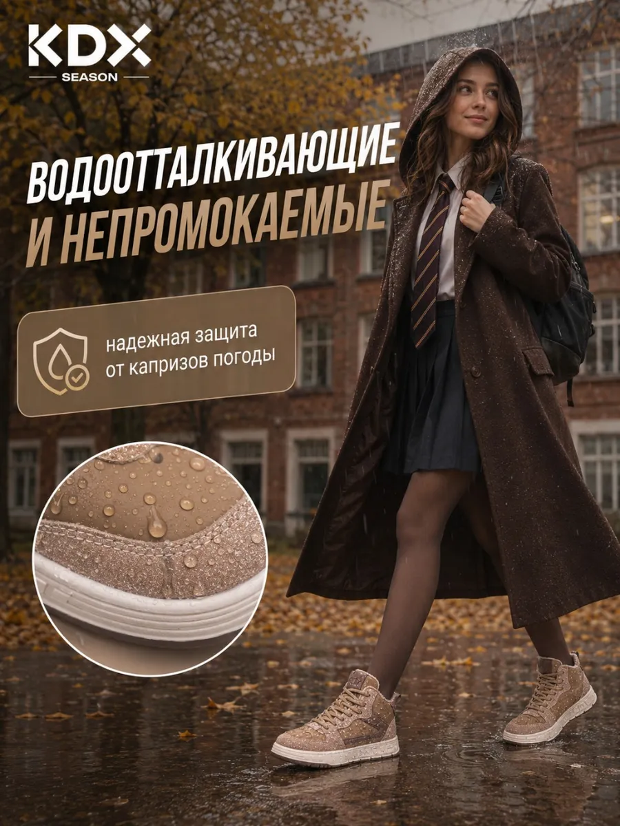 Ботинки KDX ROY-06 brown - фото 5