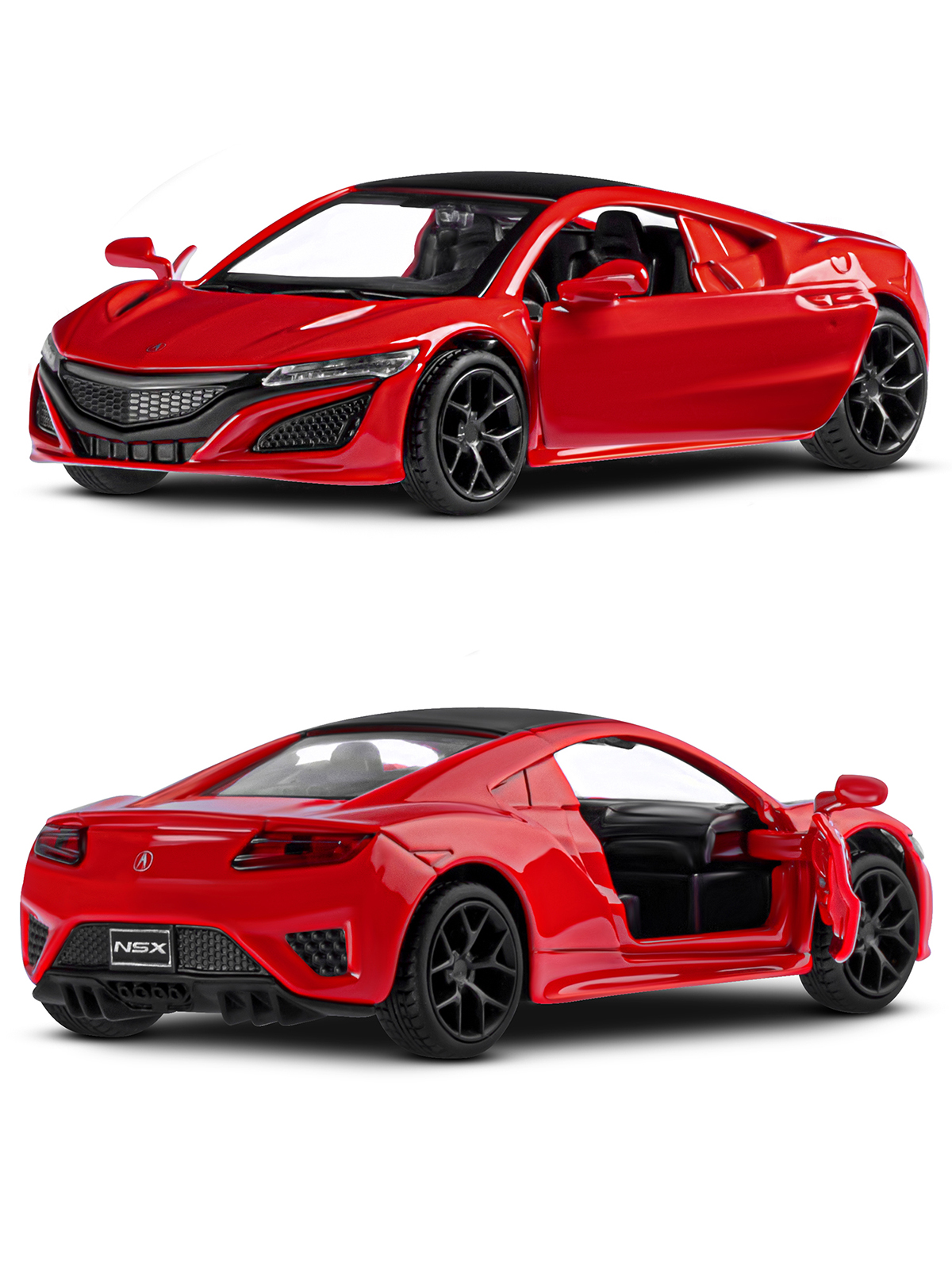 Автомобиль АВТОпанорама Honda Acura NSX 1:38 JB1200143 - фото 11