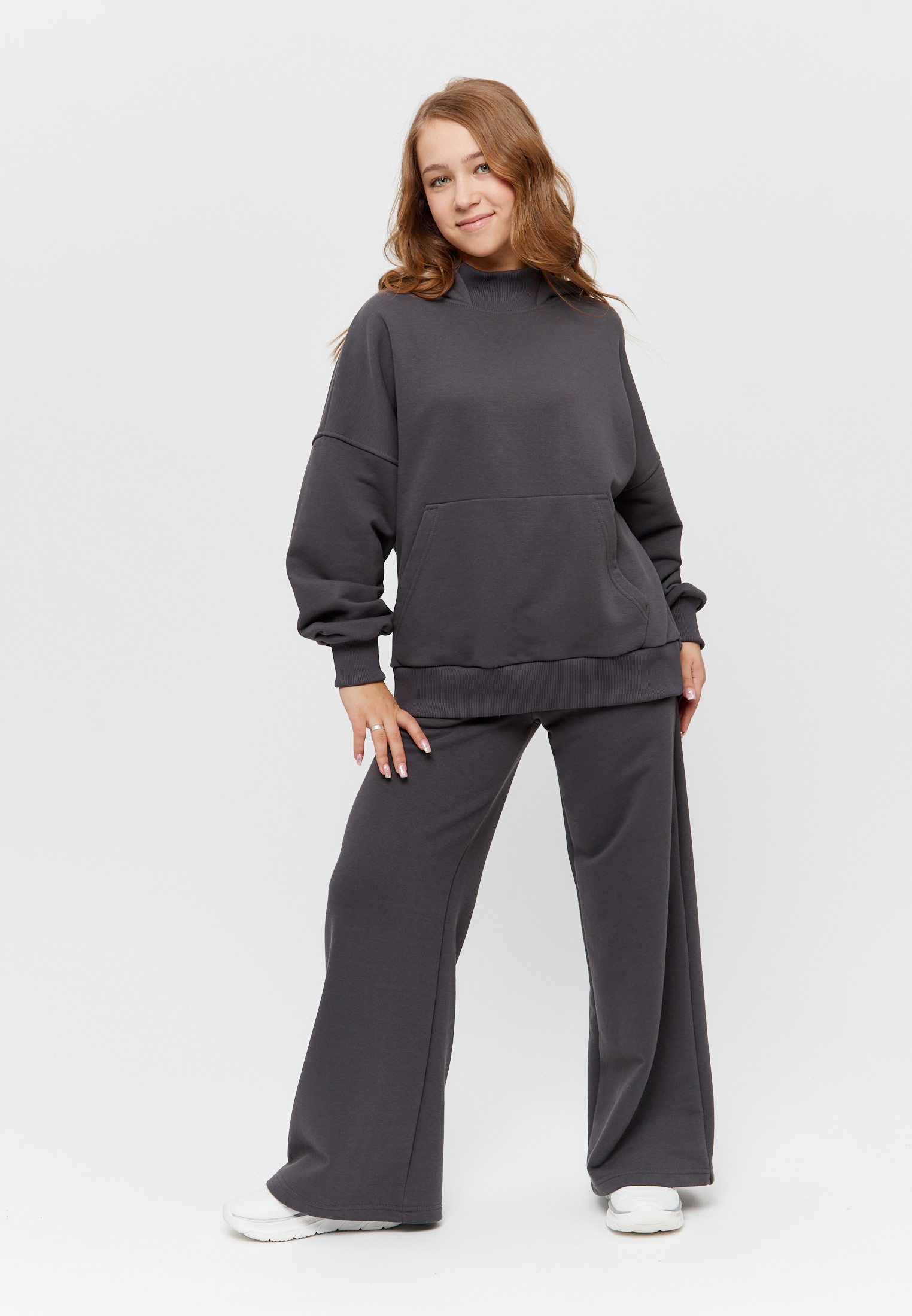 Худи Stylish AMADEO AFJ-4222-серый - фото 8