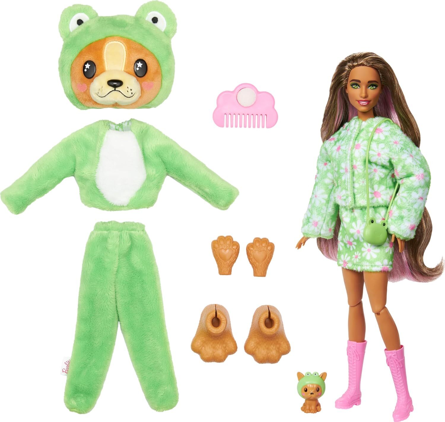 Кукла модельная Barbie Cutie Reveal Щенок HRK24 - фото 2