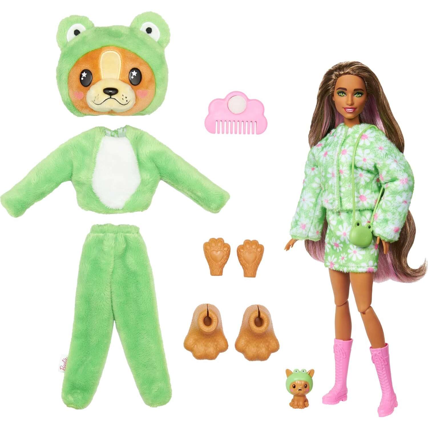 Кукла модельная Barbie Cutie Reveal Щенок HRK24 - фото 2