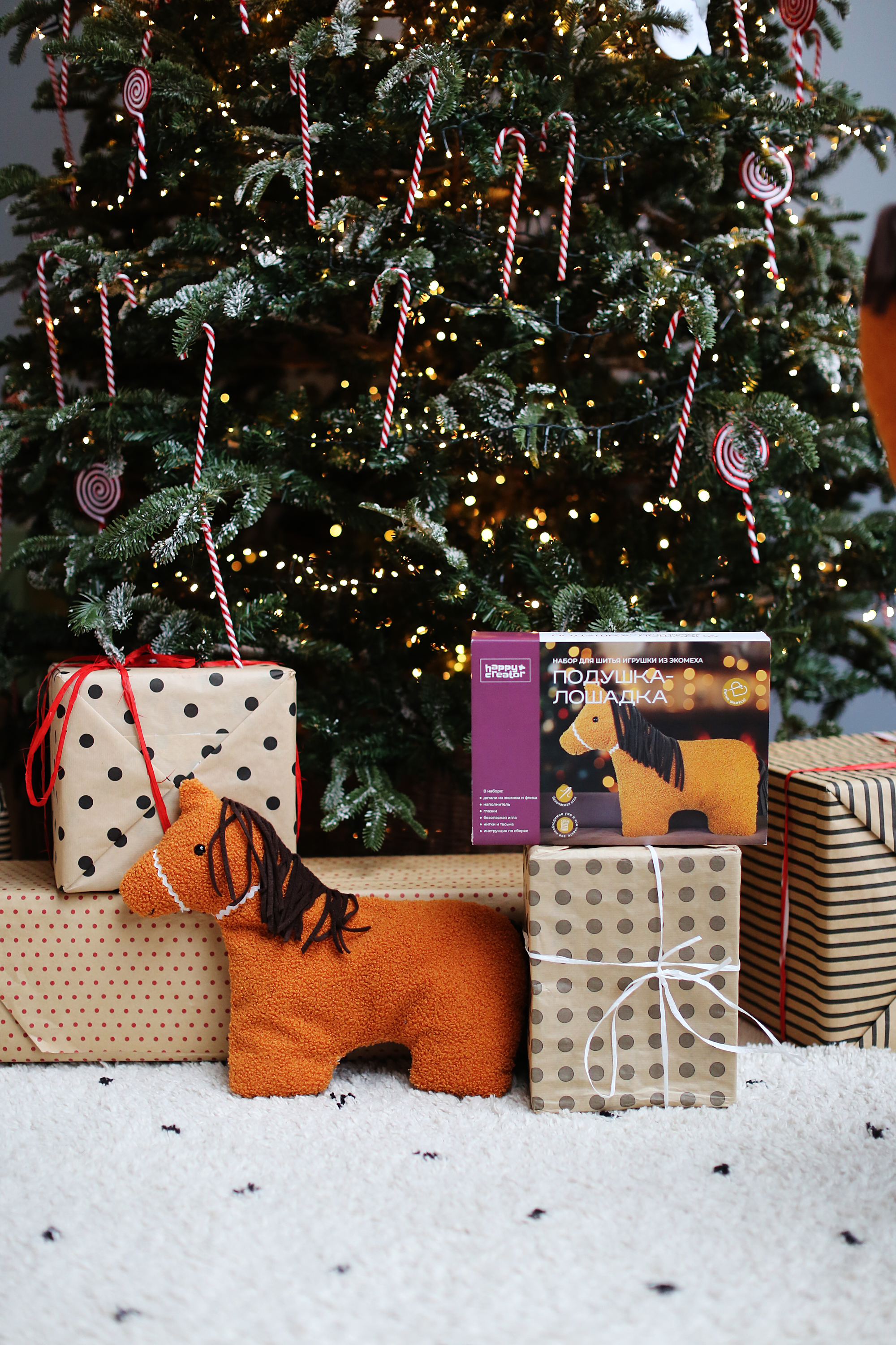 Набор для творчества HappyLine шитье поделка своими руками Лошадка - фото 13