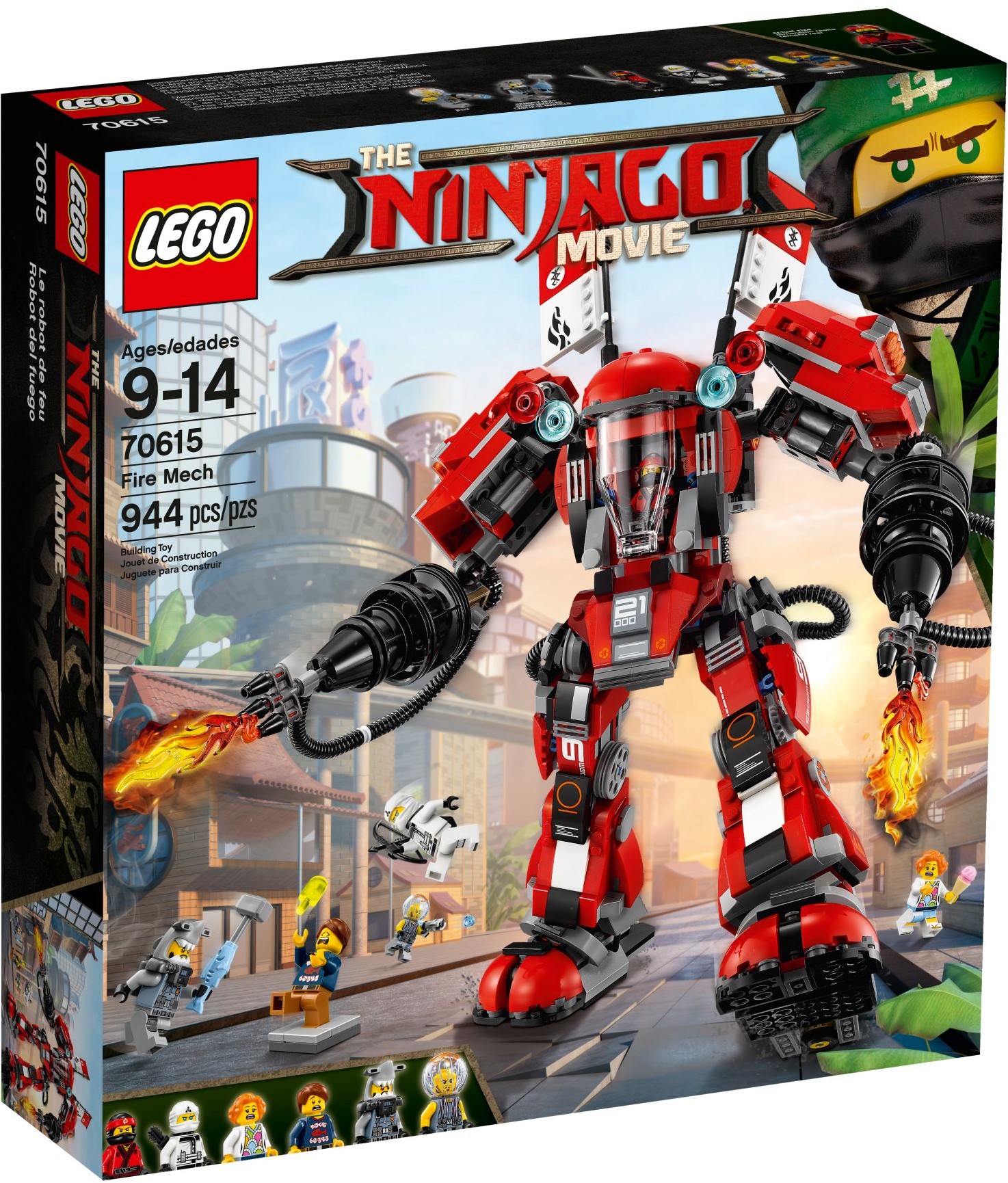 Конструктор LEGO NINJAGO 70615 942 дет. - фото 1
