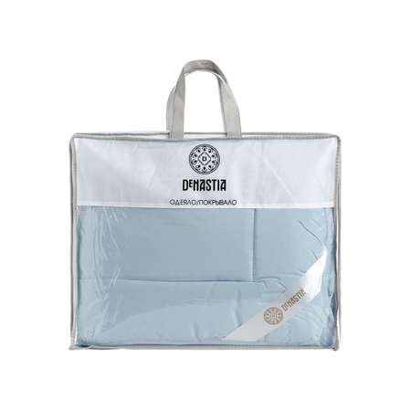 Одеяло/покрывало DeNASTIA 140x205 см голубой R020009