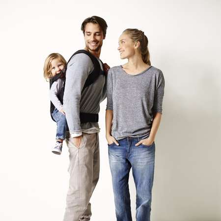 Рюкзак BabyBjorn WE Soft Cotton черный