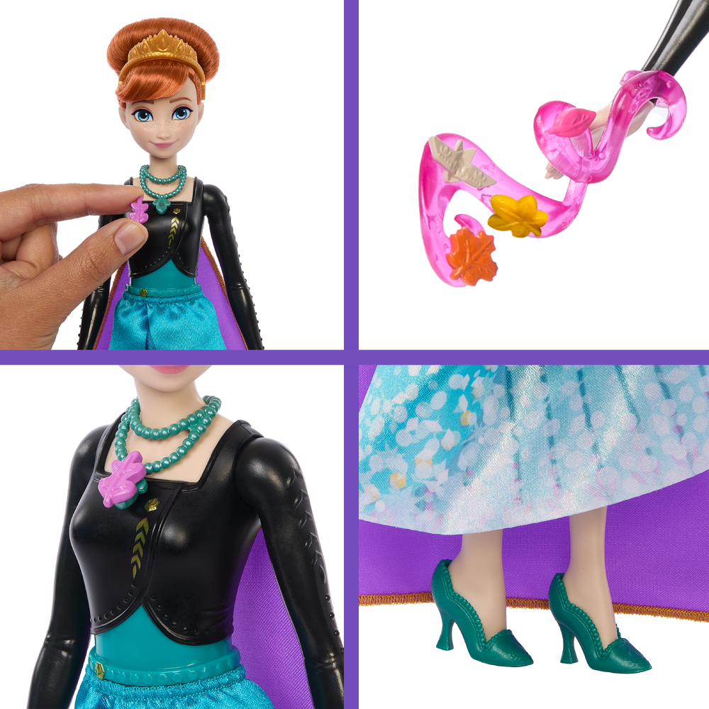 Кукла модельная Disney Frozen Jewel Reveal Anna высота 29 см JJY37 - фото 7