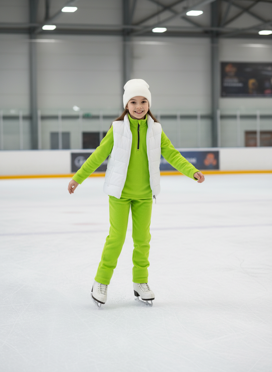 Толстовка и брюки Утенок 7052г(ш) салат - фото 2