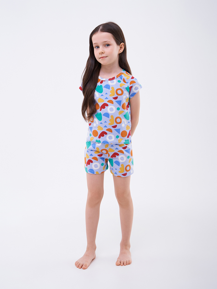 Футболка и шорты Lassie 72204212-0100 - фото 1