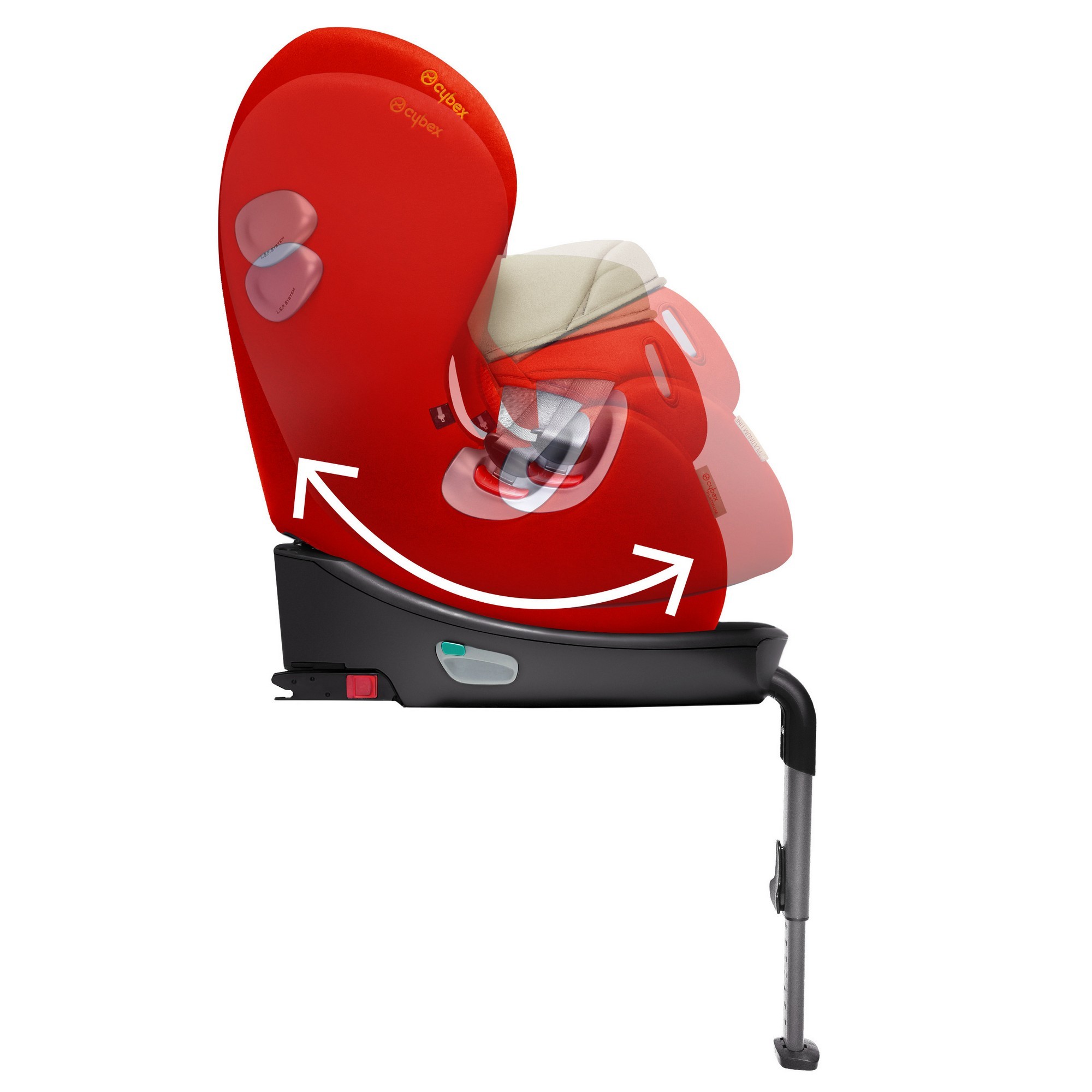 Автокресло Cybex Isofix 0+/1 (0-18 кг) - фото 6