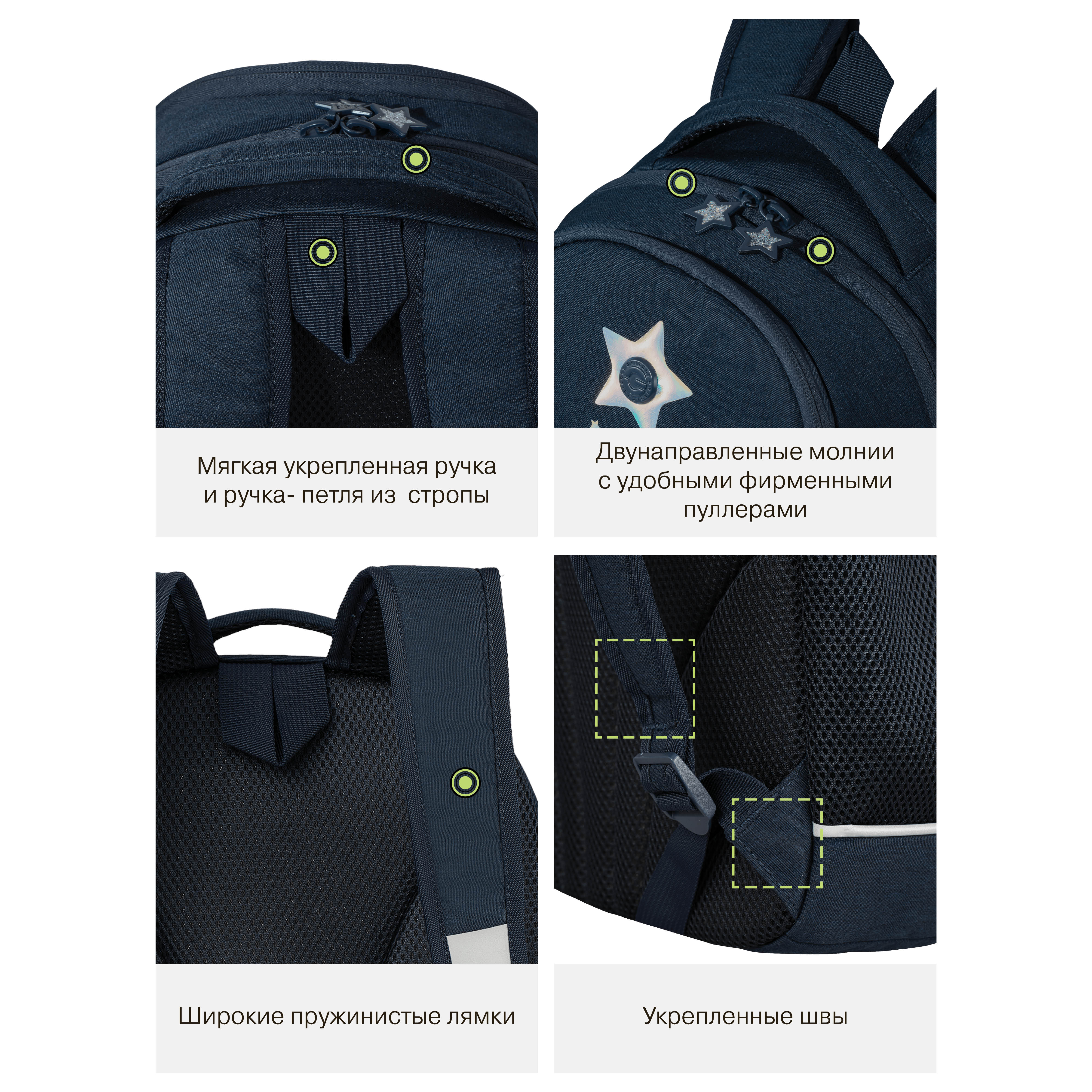 Рюкзак Grizzly для девочки - фото 12