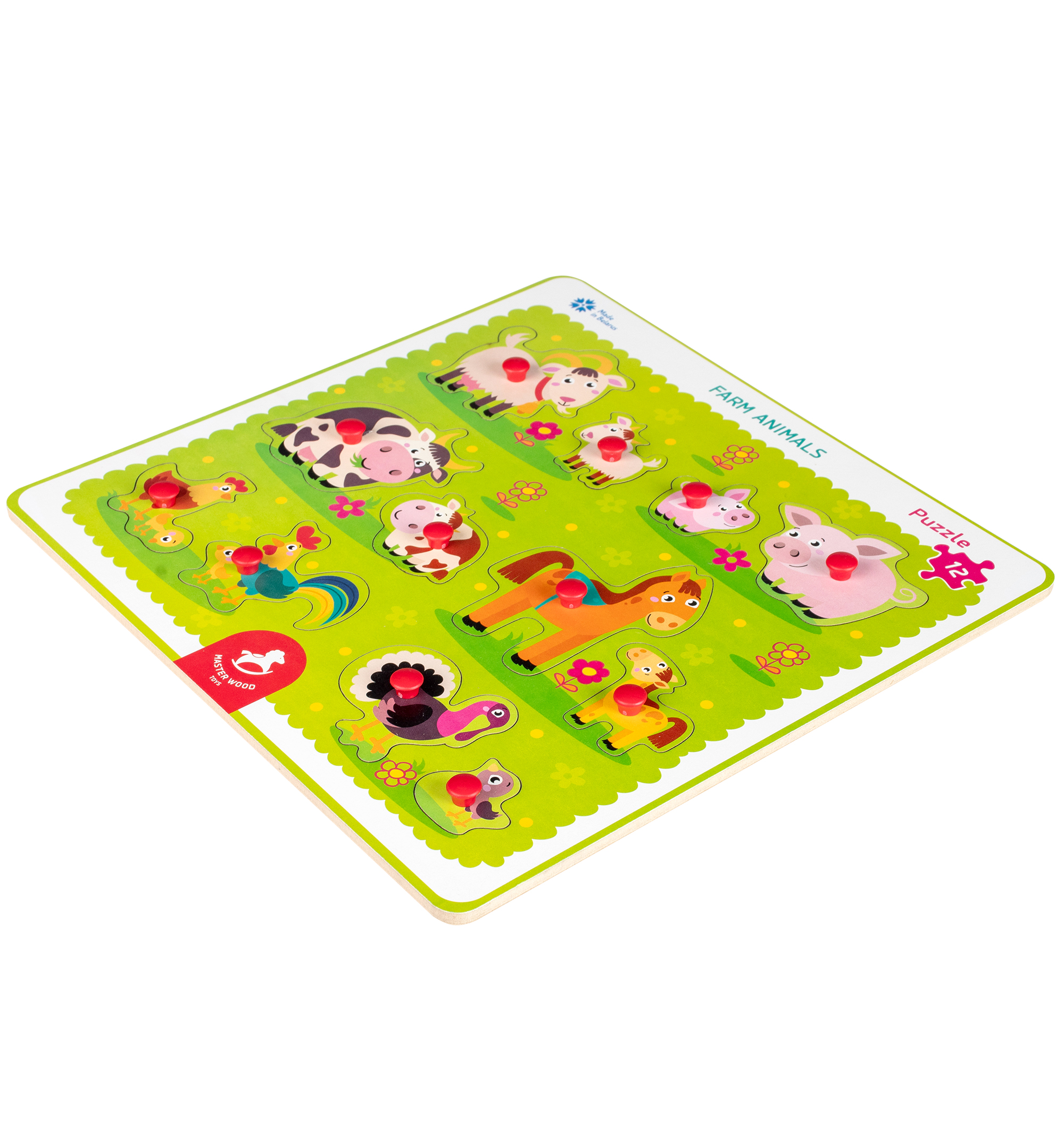 Игрушка Master Wood сортер Домашние животные - фото 4