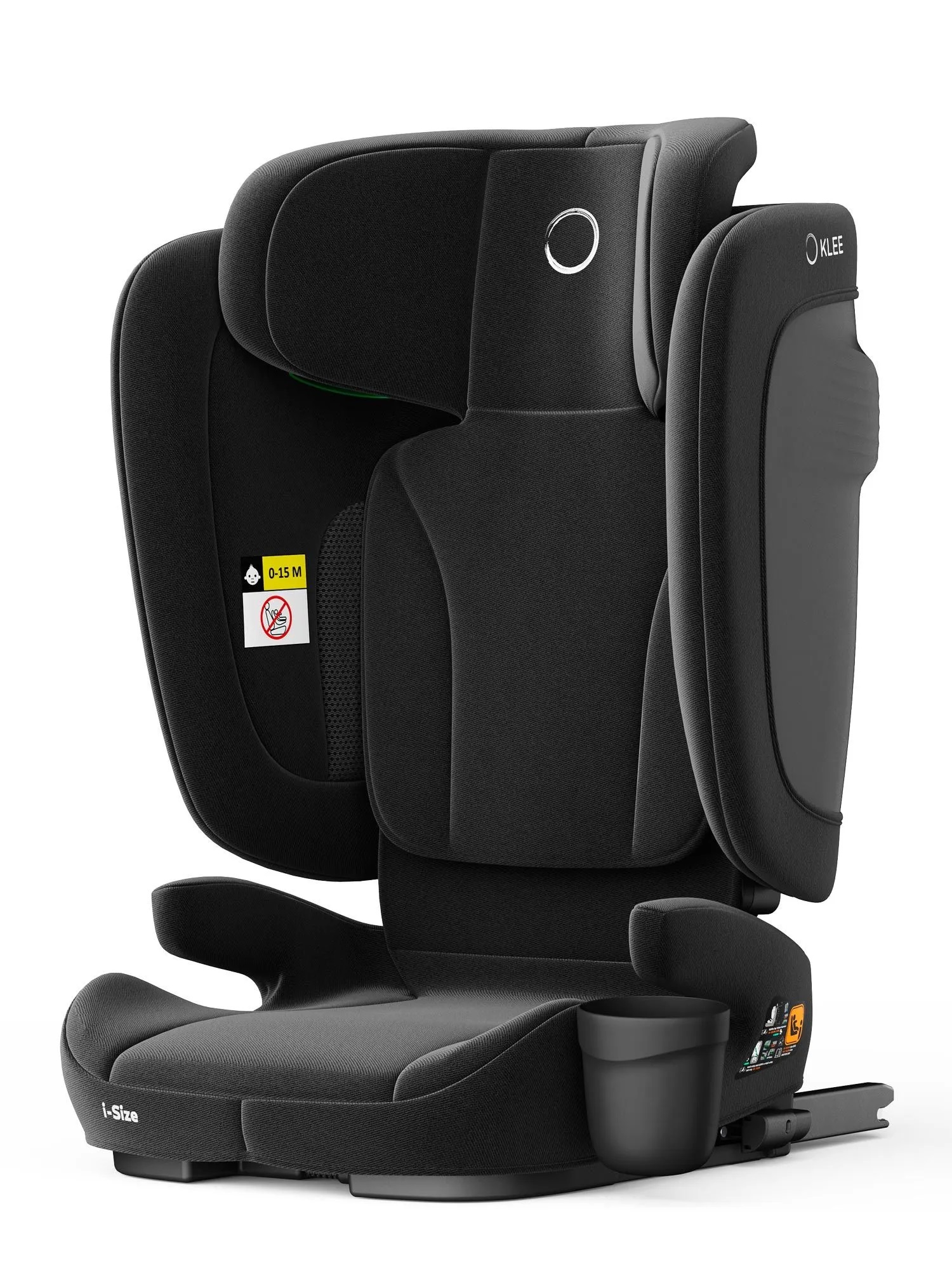 Автокресло KLEE Flexx i-Size Isofix 2/3 (15-36 кг) черный - фото 1
