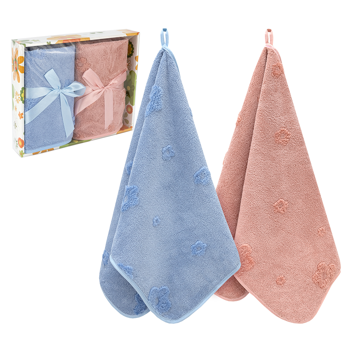 Полотенце BRAVO Жаккард 75 x 35 см 2 шт. - фото 2