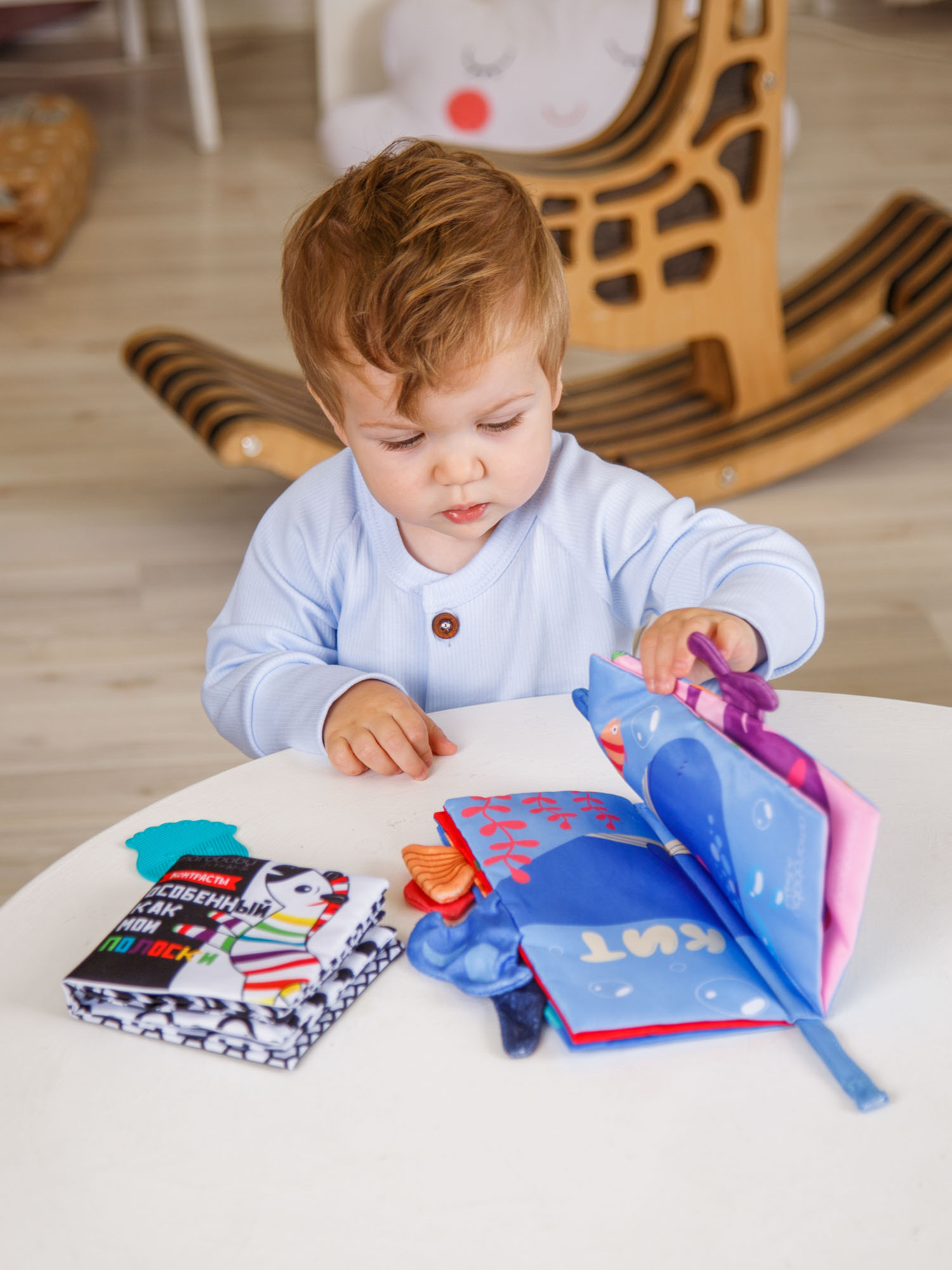 Игрушка Amarobaby книжка Soft Book в ассортименте - фото 11