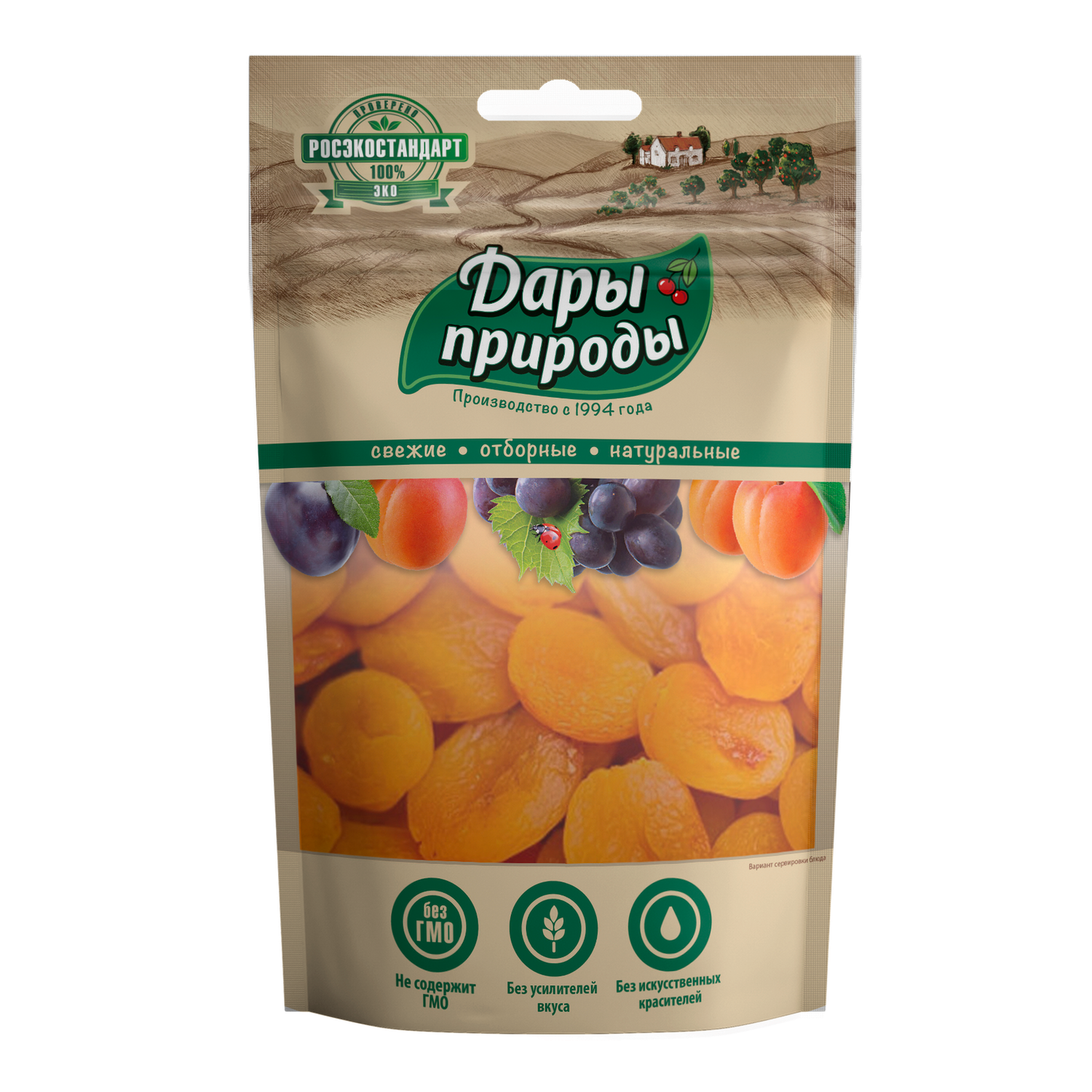 Кайса Дары Природы Абрикос сушеный 150г - фото 1