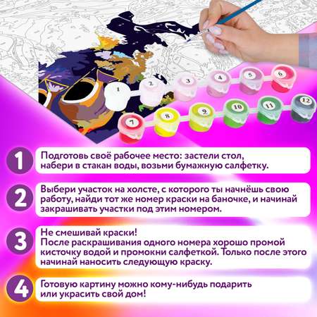 Картина по номерам Юнландия
