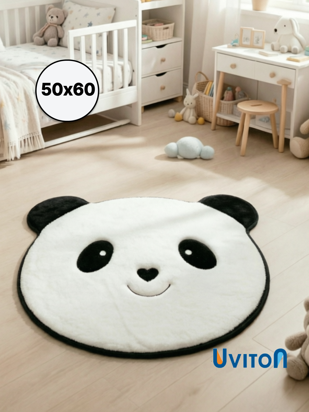 Половик Uviton Панда 65 x 55 см - фото 1