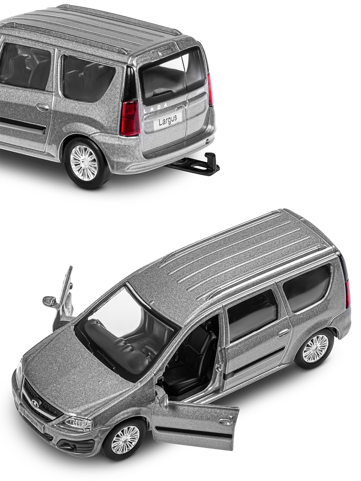 Автомобиль АВТОпанорама LADA Largus 1:43 JB1251627 - фото 11