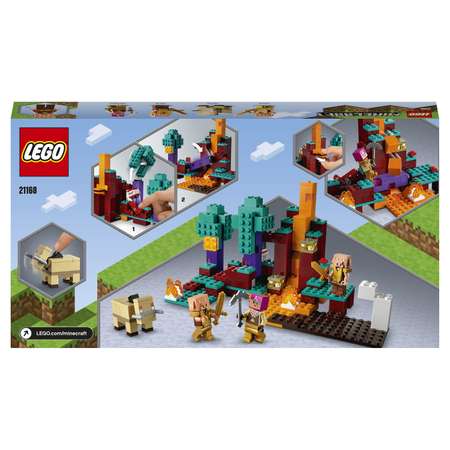 Конструктор LEGO Minecraft The Warped Forest блочный