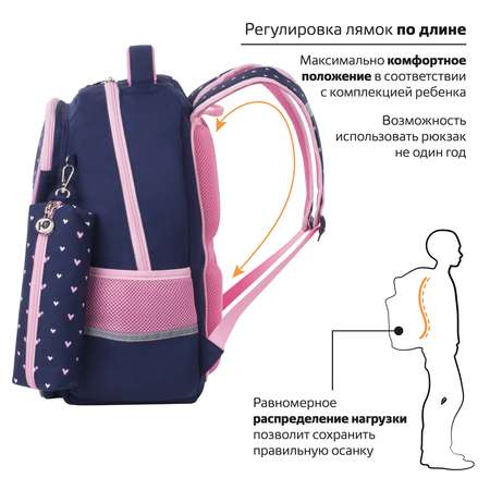Рюкзак Юнландия Pink bow