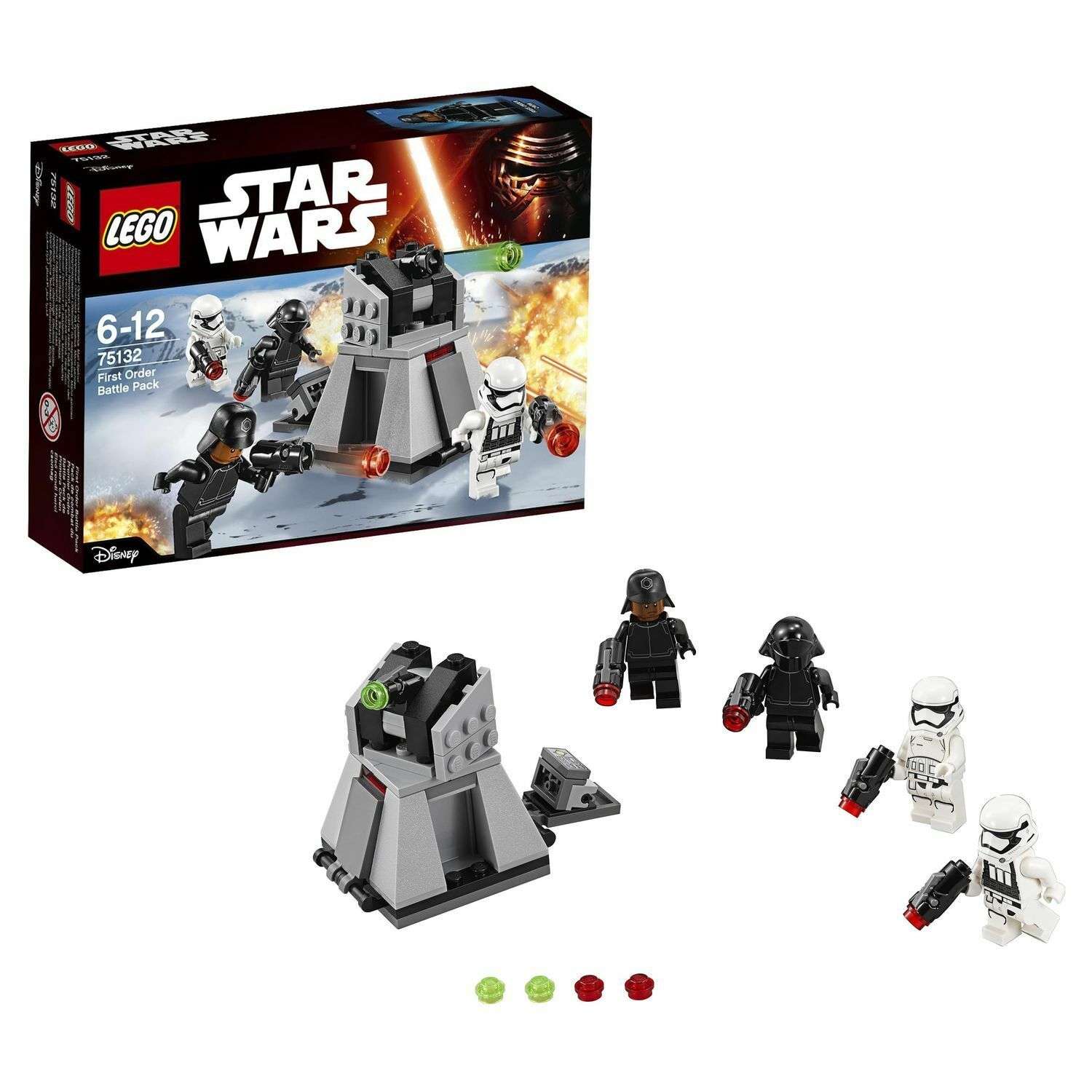 Конструктор LEGO Star Wars Боевой набор Первого Ордена блочный - фото 1