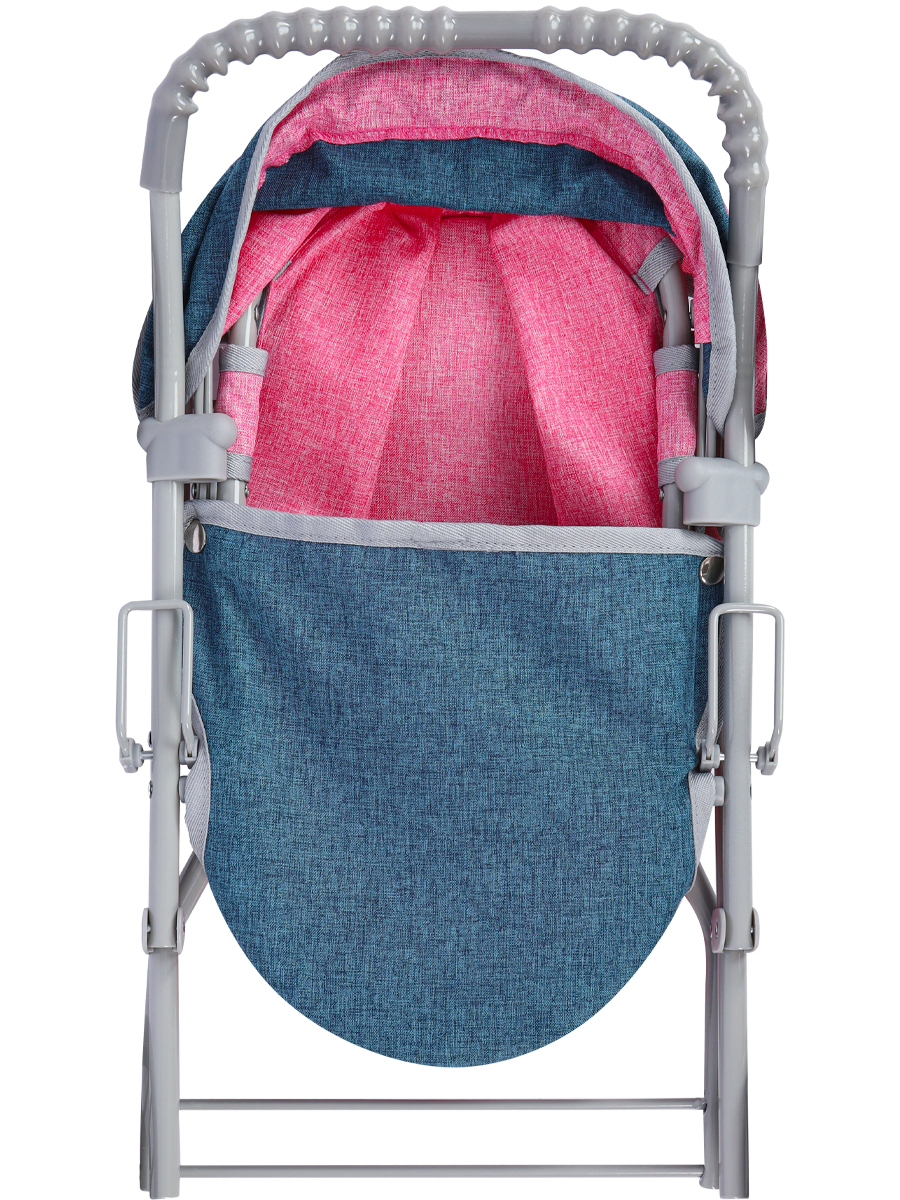 Коляска-люлька для кукол Рыжий кот 9325H-A - фото 14